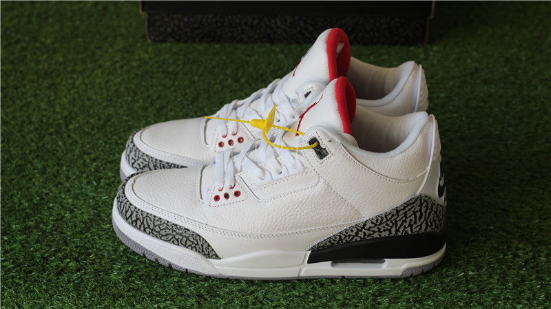 Authentic Air Jordan III 3s Retro 88s White Cement